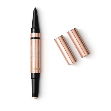BLOSSOMING BEAUTY 3-IN-1 EYESHADOW & EYEPENCIL 01 Black & Golden