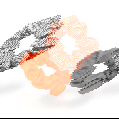  TRAVEL IN ITALIAN STYLE HAIR SCRUNCHIES